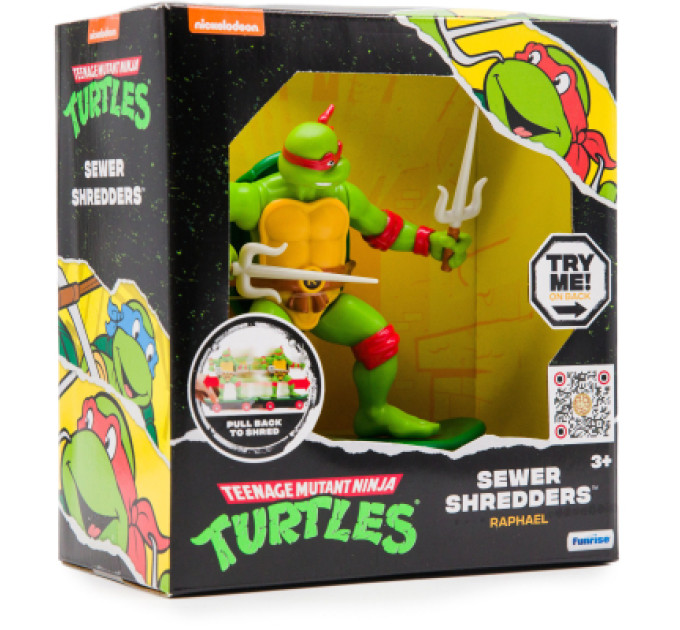 Funrise Ігровий набір Funrise TMNT Черепашки-ніндзя класичні Майстри бойових мистецтв Рафаель (71024)