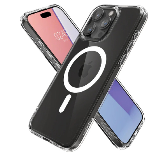 Spigen Чохол до мобільного телефона Spigen Apple iPhone 15 Pro Ultra Hybrid MagFit, White (ACS06715)
