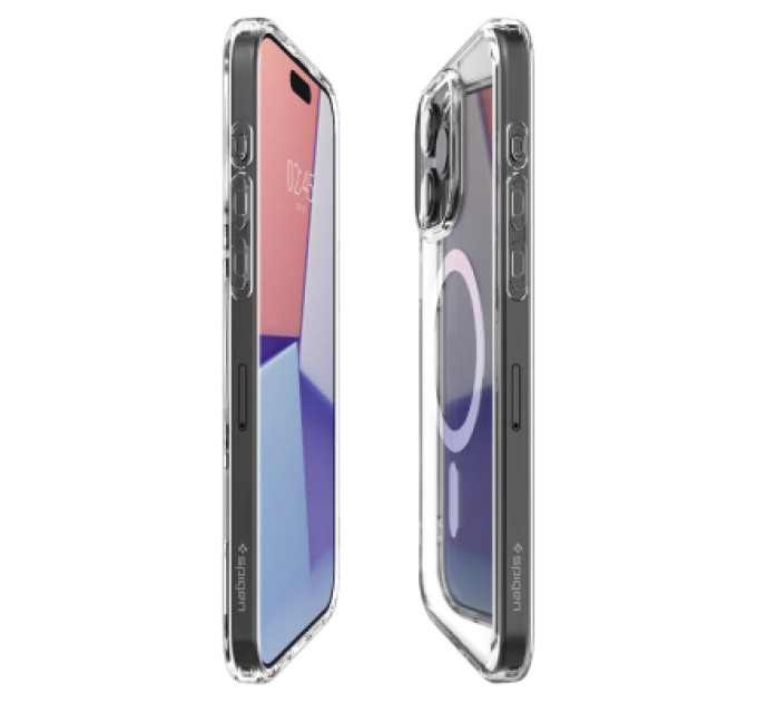 Spigen Чохол до мобільного телефона Spigen Apple iPhone 15 Pro Ultra Hybrid MagFit, White (ACS06715)