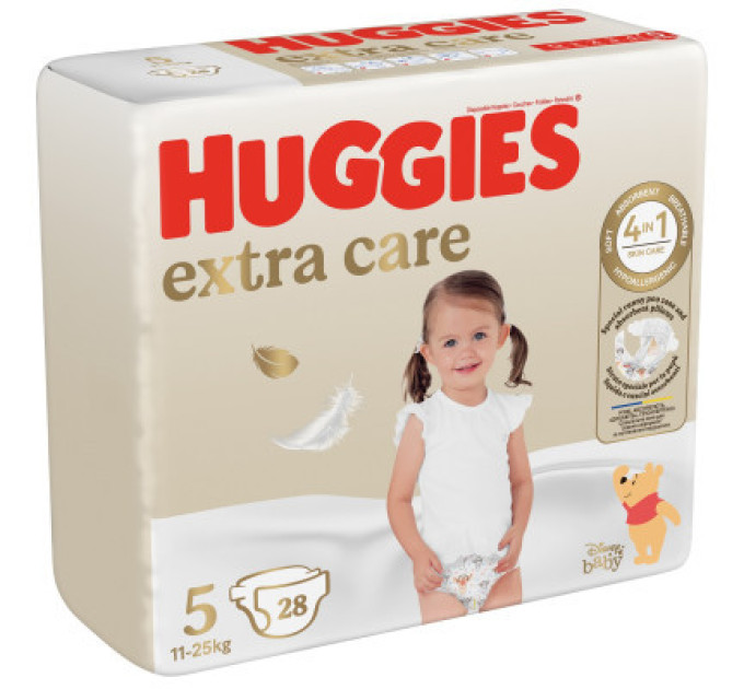 Huggies Підгузки Huggies Extra Care Size 5 (11-25 кг) 28 шт (5029053583150)