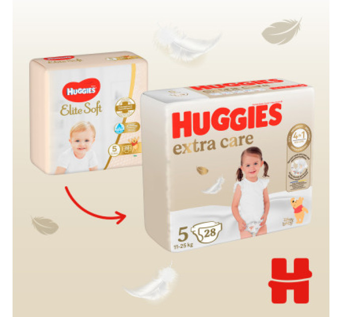 Huggies Підгузки Huggies Extra Care Size 5 (11-25 кг) 28 шт (5029053583150)