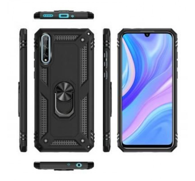 BeCover Чохол до мобільного телефона BeCover Military Huawei P Smart S / Y8p Black (705560)