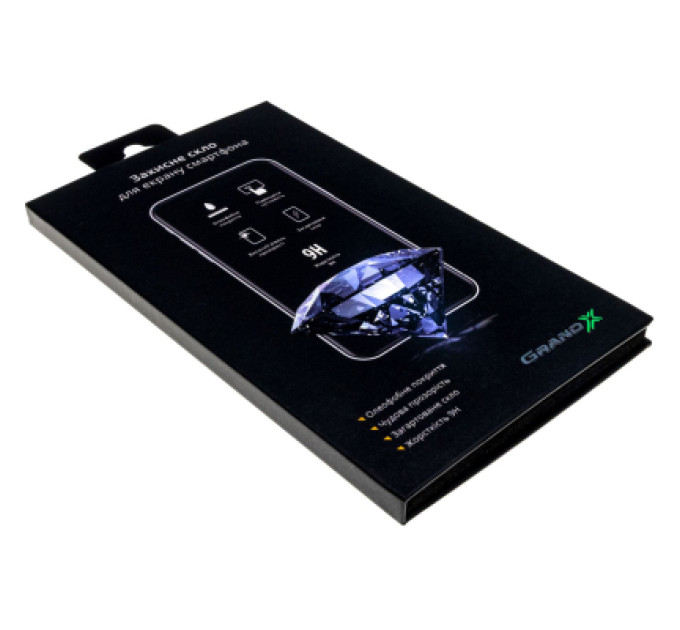Grand-X Скло захисне Grand-X Apple iPhone 15 Plus 9D black (AIP15PL9D)