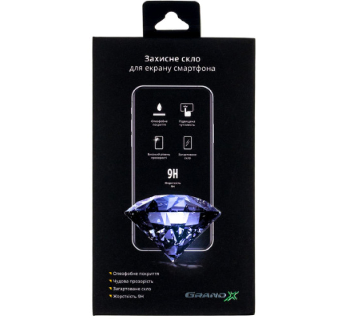 Grand-X Скло захисне Grand-X Apple iPhone 15 Plus 9D black (AIP15PL9D)