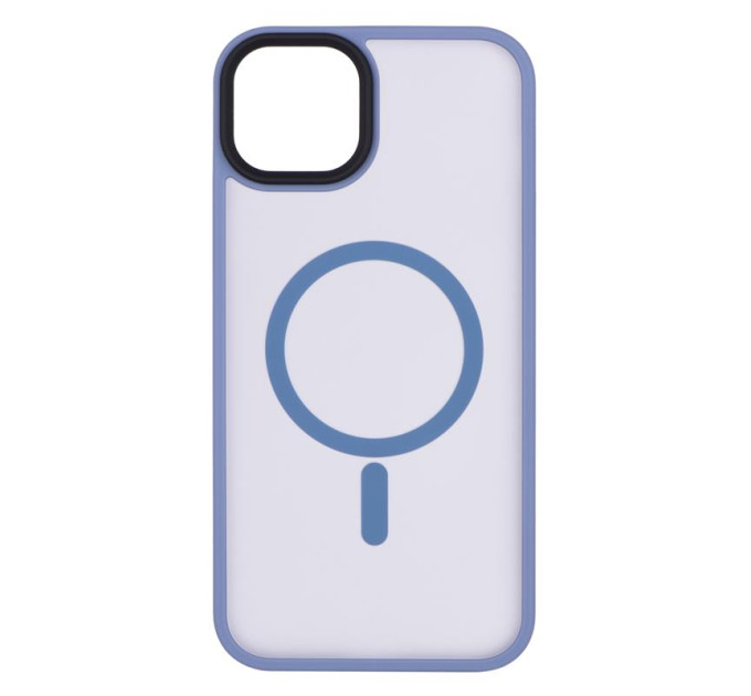 2E Чохол до мобільного телефона 2E Basic Apple iPhone 15 Plus Soft Touch MagSafe Cover Light Blue (2E-IPH-15PRM-OCLS-BL)