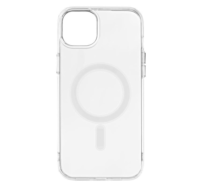 2E Чохол до мобільного телефона 2E Basic Apple iPhone 15 Plus Transparent MagSafe Cover Clear (2E-IPH-15PRM-OCLS-CL)