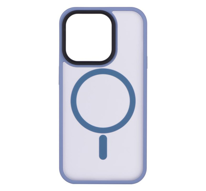 2E Чохол до мобільного телефона 2E Basic Apple iPhone 15 Pro Soft Touch MagSafe Cover Light Blue (2E-IPH-15PR-OCLS-LB)