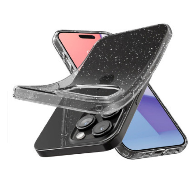 Spigen Чохол до мобільного телефона Spigen Apple iPhone 15 Pro Liquid Crystal Glitter Crystal Quartz (ACS06701)