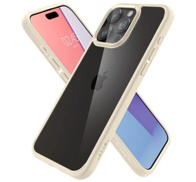 Spigen Чохол до мобільного телефона Spigen Apple iPhone 15 Pro Max Ultra Hybrid Mute Beige (ACS06571)
