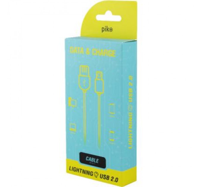Piko Дата кабель USB 2.0 AM to Lightning 1.2m white Piko (1283126496165)