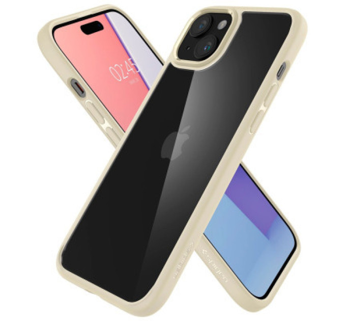 Spigen Чохол до мобільного телефона Spigen Apple iPhone 15 Ultra Hybrid Mute Beige (ACS06800)