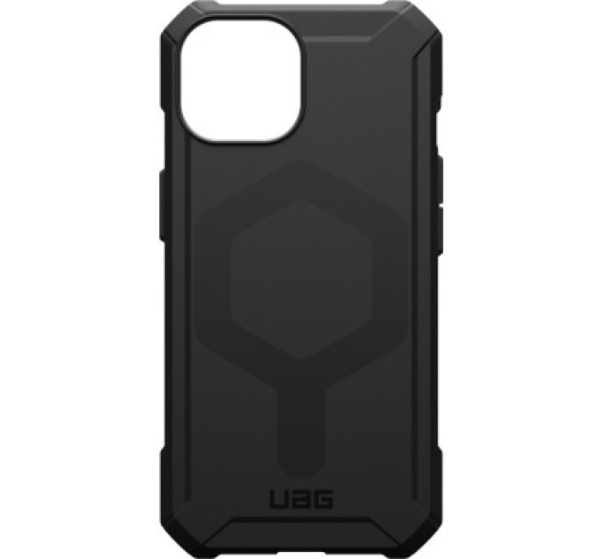 UAG Чохол до мобільного телефона UAG Apple iPhone 15 Essential Armor Magsafe Black (114288114040)