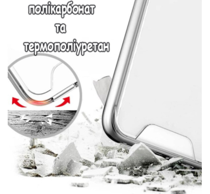 BeCover Чохол до мобільного телефона BeCover Space Case Apple iPhone 15 Transparancy (709936)
