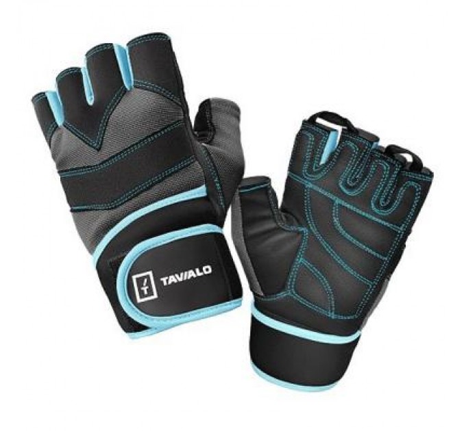Tavialo Рукавички для фітнесу Tavialo Men L Black-Gray-Blue (189202008)