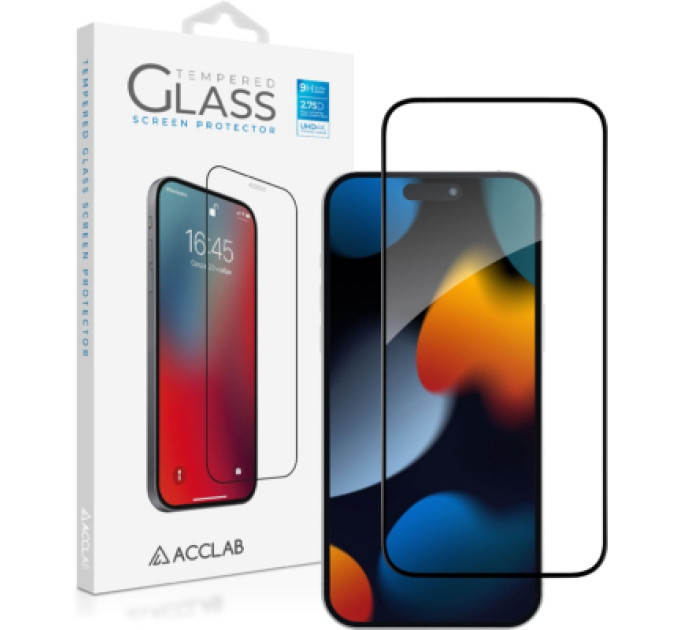 ACCLAB Скло захисне ACCLAB Full Glue Apple iPhone 15 (1283126575228)
