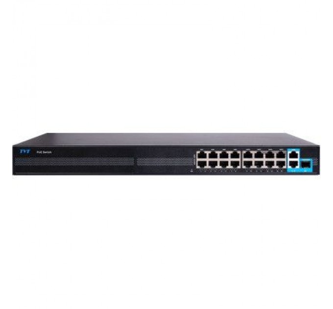 TVT DIGITAL Комутатор мережевий TVT DIGITAL TD-B2216S1-PGS
