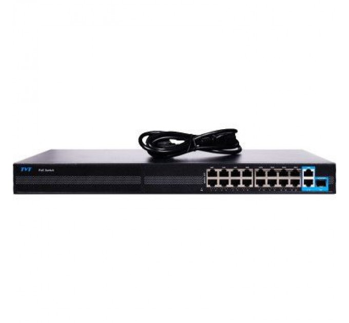 TVT DIGITAL Комутатор мережевий TVT DIGITAL TD-B2216S1-PGS
