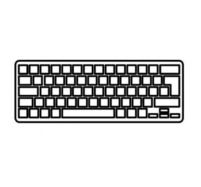 ASUS Клавіатура ноутбука ASUS UL20/U20/Eee PC 1201/1215 черная с подсветкой UA (A43010)