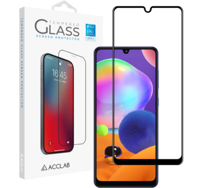 ACCLAB Скло захисне ACCLAB Full Glue Samsung A31 (1283126508578)