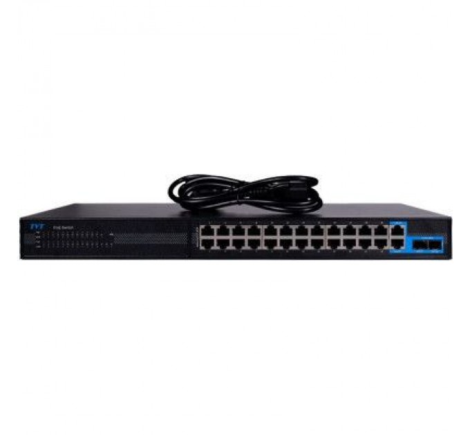 TVT DIGITAL Комутатор мережевий TVT DIGITAL TD-B2224S1-PGA