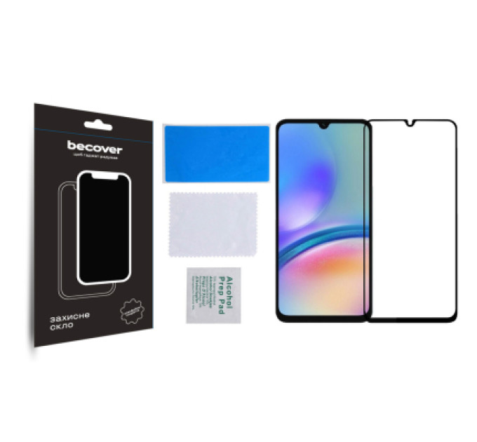 BeCover Скло захисне BeCover Samsung Galaxy A05 SM-A055/A05s SM-A057 Black (710157)
