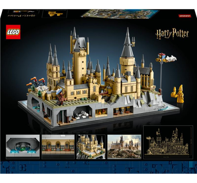 LEGO Конструктор LEGO Harry Potter Замок і територія Гоґвортсу 2660 деталей (76419)