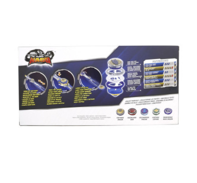 Auldey Дзига Auldey набір Infinity Nado VI Goggle Battle Pack дзиґа та аксесуари (EU654161)