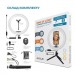 ACCLAB Набір блогера ACCLAB AL-LR101MB 4in1 Ring of Light, Holder, mic., Bluetooth butto (1283126502057)
