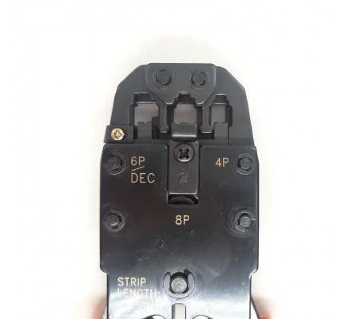 Kingda Інструмент Kingda RJ-45/RJ-12 з трещіткою (KD-T2008R)