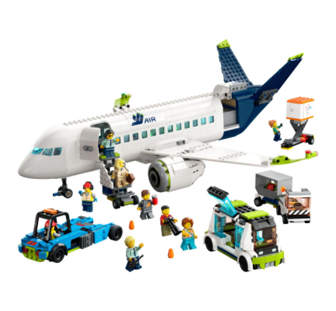 LEGO Конструктор LEGO City Пасажирський літак 913 деталей (60367)