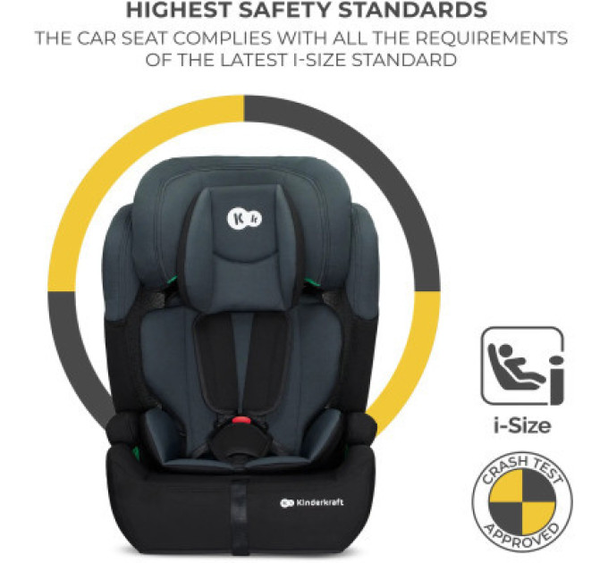 Kinderkraft Автокрісло Kinderkraft Comfort Up i-Size Black (KCCOUP02BLK0000) (5902533923120)