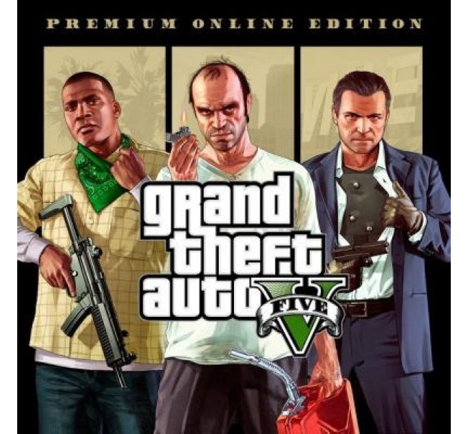 Xbox Гра Xbox Grand Theft Auto V Premium Online Edition [Blu-Ray диск] (5026555360005)