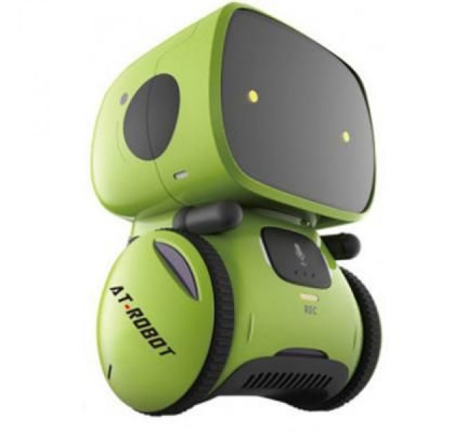 AT-Robot Інтерактивна іграшка AT-Robot робот з голосовим управл.зелений, укр (AT001-02-UKR)