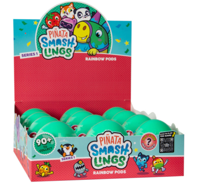 Pinata Smashlings Фігурка Pinata Smashlings сюрприз в яйці - Веселі герої (SL2009)