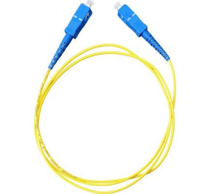 GEAR Оптичний патчкорд SC/UPC-SC/UPC SingleMode, Simplex, G652D, 3м GEAR (GOPC-SCUPCSMSIM-3)