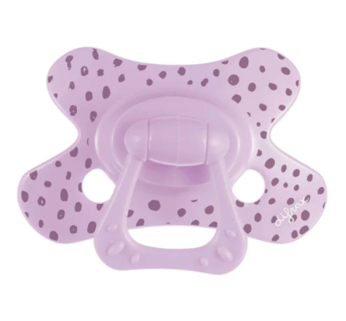 Difrax Пустушка Difrax Natural, 6+ міс (127 Lilac_dots)
