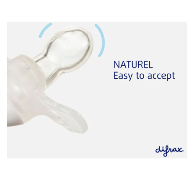 Difrax Пустушка Difrax Natural, 6+ міс (127 Lilac_dots)