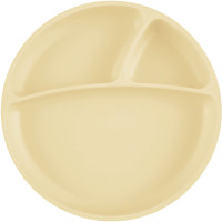 Тарілка дитяча MinikOiOi Portions секційна Mellow Yellow (101050006)