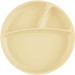MinikOiOi Тарілка дитяча MinikOiOi Portions секційна Mellow Yellow (101050006)