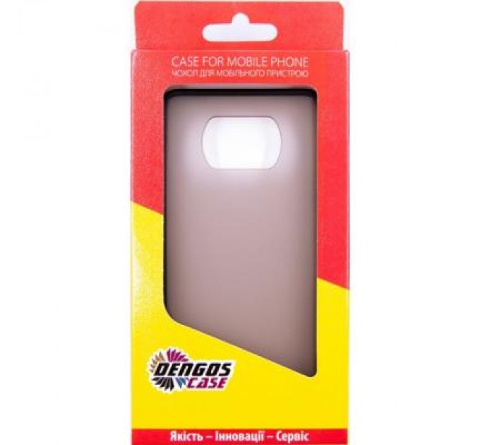 Dengos Чохол до мобільного телефона Dengos Matt POCO X3, black (DG-TPU-MATT-68)