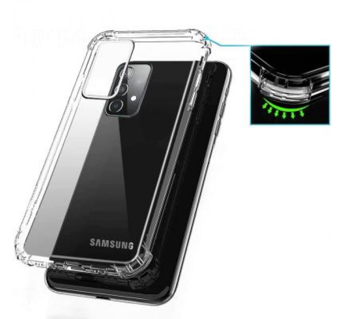 BeCover Чохол до мобільного телефона BeCover Anti-Shock Samsung Galaxy A52 SM-A525 Clear (706071)