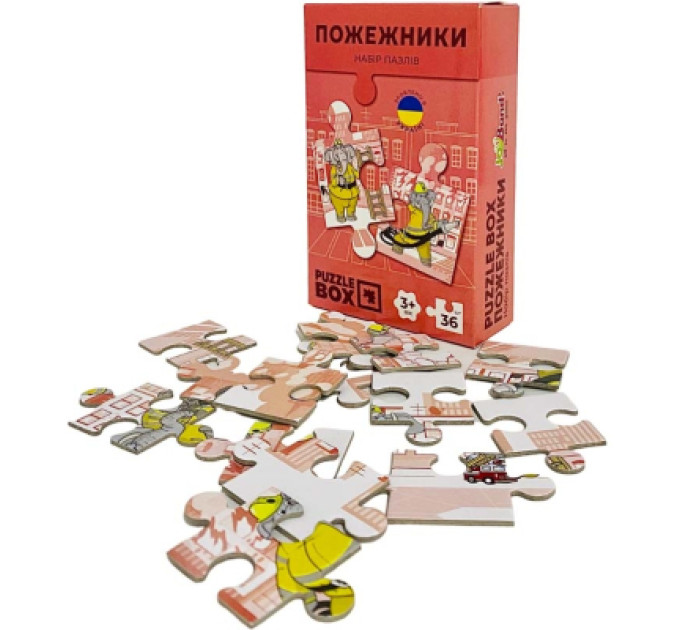 JoyBand Пазл JoyBand набір Пожежники 36 елементів (PB04)