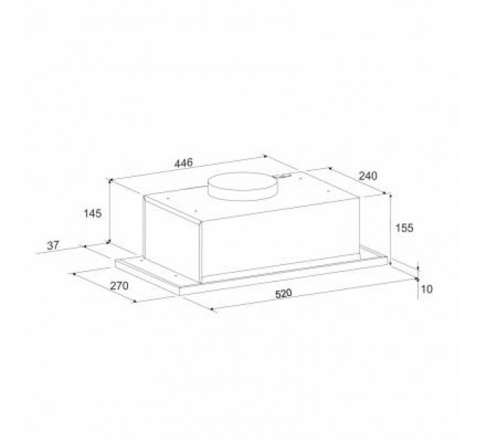 Eleyus Витяжка кухонна Eleyus INTO 700 52 BG