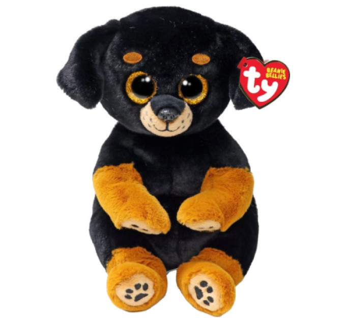 Ty М'яка іграшка Ty Beanie bellies Пес ROTTWEILER 25 см (41290)