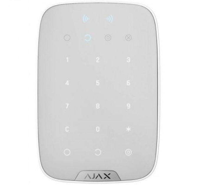 Ajax Клавіатура до охоронної системи Ajax KeyPad Plus біла