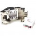 Eserver Модуль Keystone RJ45 STP, кат.6, вузький, Toolless, безінструментальний Eserver (WT-2201B)