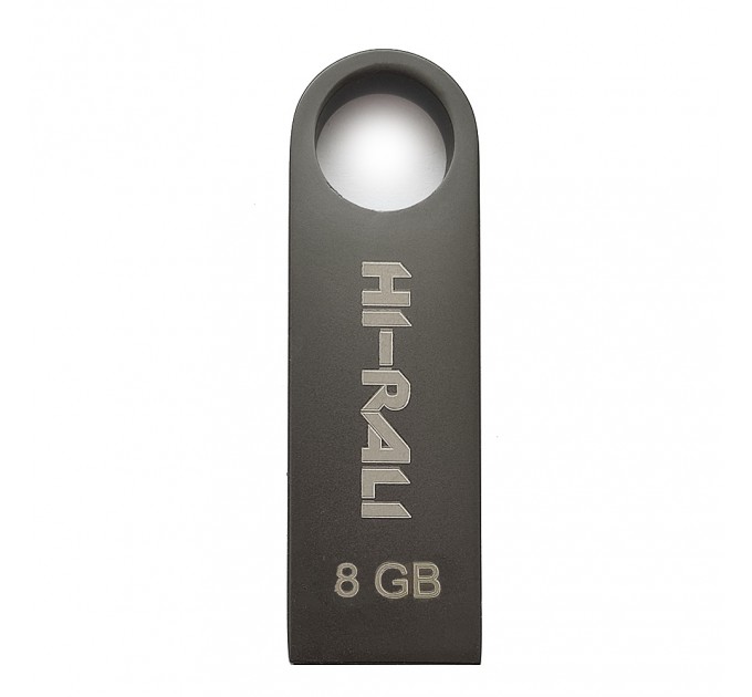 Hi-Rali Флеш-накопичувач USB 8GB Hi-Rali Shuttle Series Black (HI-8GBSHBK)