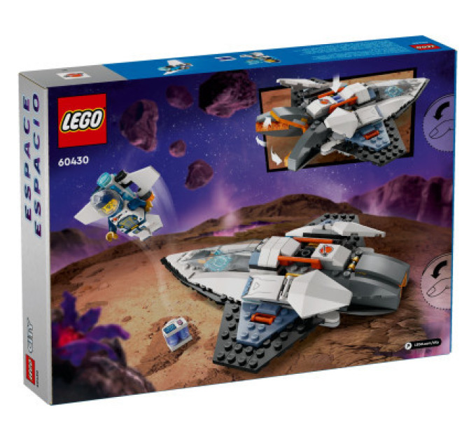LEGO Конструктор LEGO City Міжзоряний космічний корабель 240 деталей (60430)