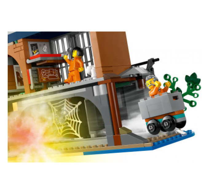 LEGO Конструктор LEGO City Поліцейський острів-в'язниця 980 деталей (60419)