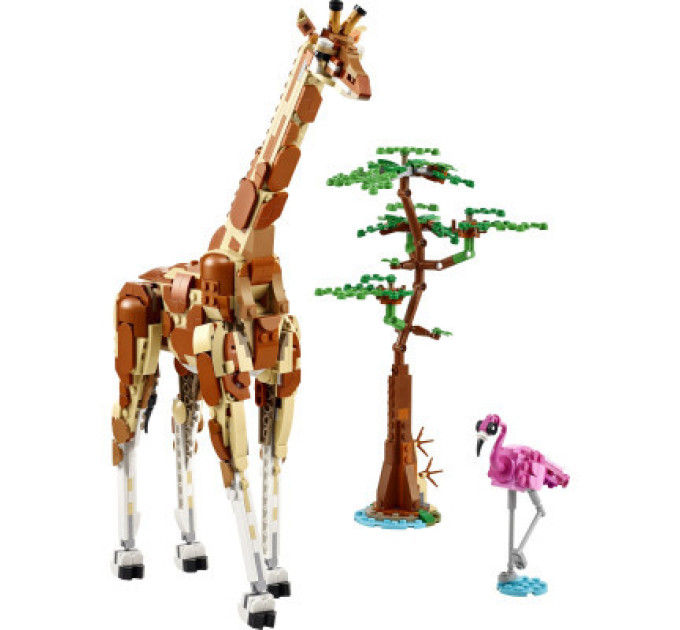 LEGO Конструктор LEGO Creator Дикі тварини сафарі 780 деталей (31150)